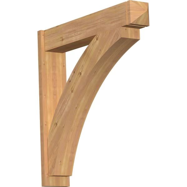 Thorton Arts & Crafts Smooth Outlooker, Western Red Cedar, 7 1/2